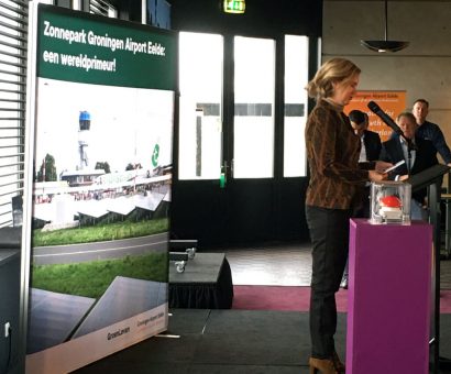 Opening Zonnepark Airport Eelde